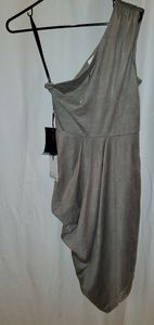 NWT Kardashian Bebe One Shoulder Dress